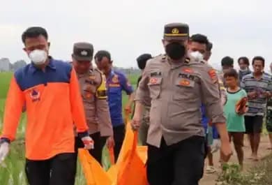 Penemuan mayat Pria di Pringsewu