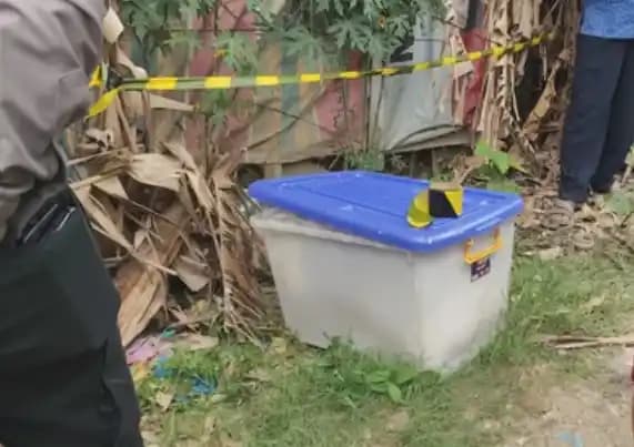 Penemuan mayat wanita di bantaran Sungai Denai pada Selasa (10/3/2026)