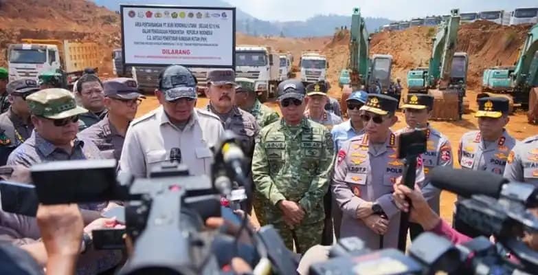 Penertiban Penambangan Tanpa Izin di Desa Laroenai, Kecamatan Bungku Pesisir, Kabupaten Morowali, Sulawesi Tengah
