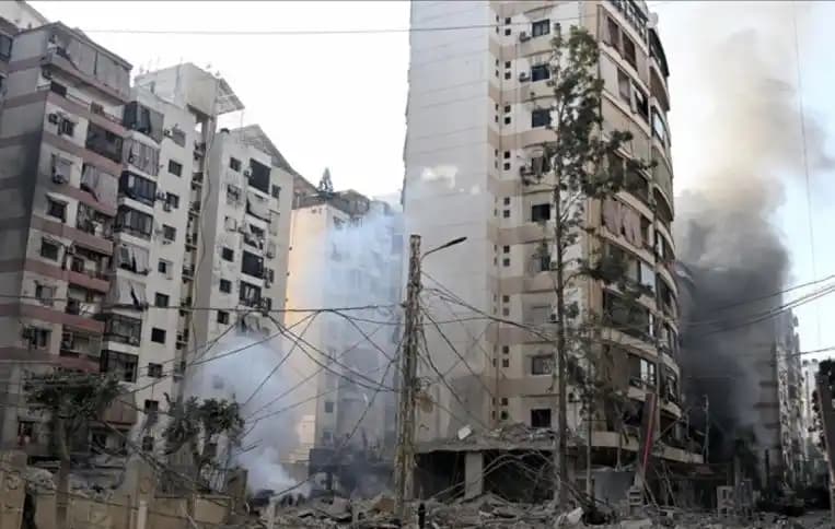pengeboman srael di Lebanon