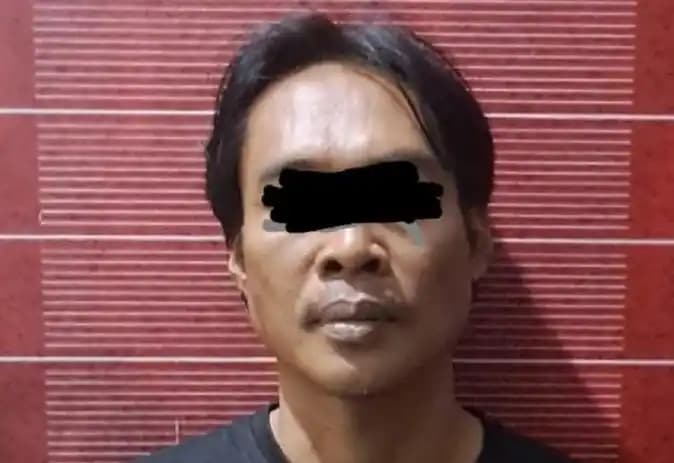 Pengedar sabu berinsial NS