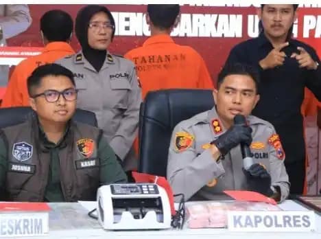 Pengungkapan sindikat uang palsu di Ngawi