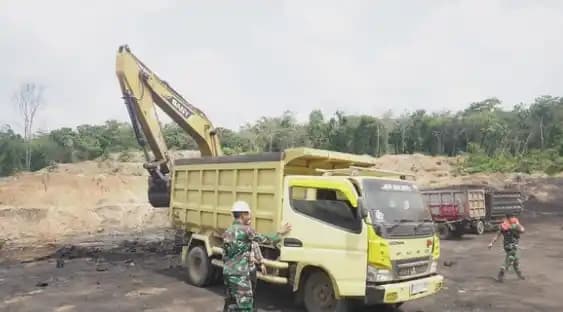 Penindakan Aktivitas Tambang Ilegal di Wilayah IUP