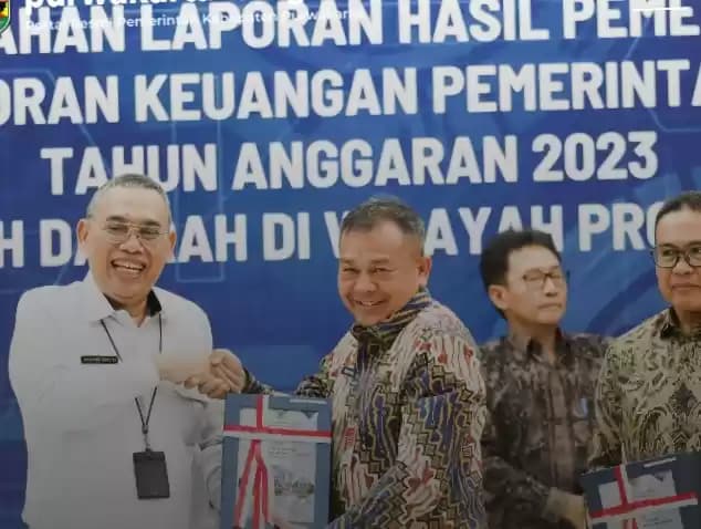 Penyerahan Laporan Hasil Pemeriksaan (LHP) LKPD Tahun Anggaran 2023 (Foto: Istimewa)