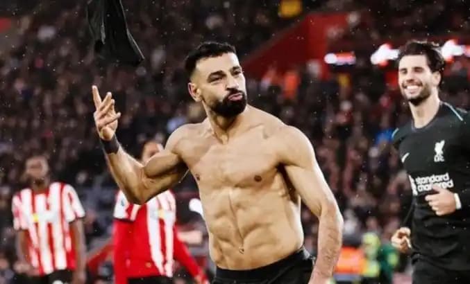 Penyerang Liverpool Mohamed Salah