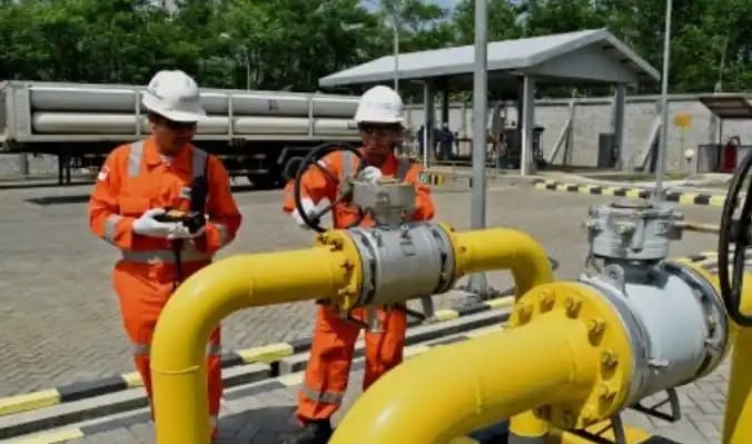 Penyerapan Gas HGBT masih berada di bawah 80%