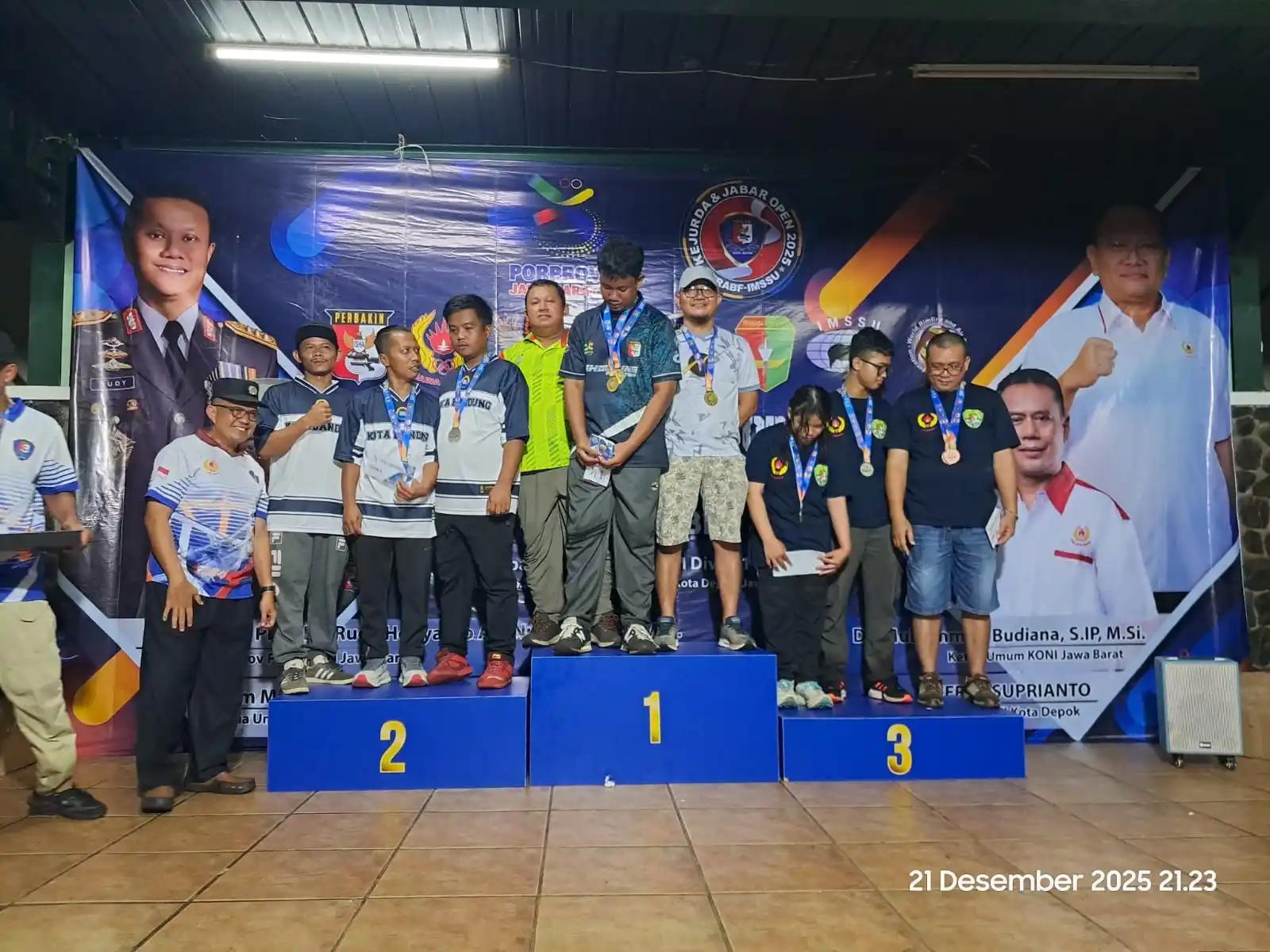 Perbakin Kota Bekasi Sabet 3 Emas di BK PORDA, Peluang ke PORPROV XV 2026 Terbuka Lebar