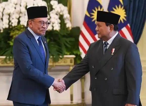 Perdana Menteri Malaysia, Dato' Sri Anwar Ibrahim dan Presiden RI Prabowo Subianto