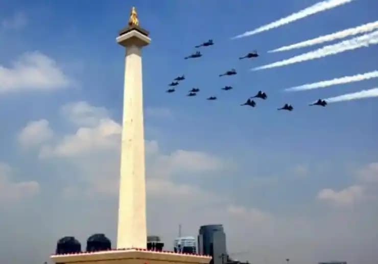 Peringatan HUT ke-80 TNI di Monas, Rekayasa Lalin Situasional