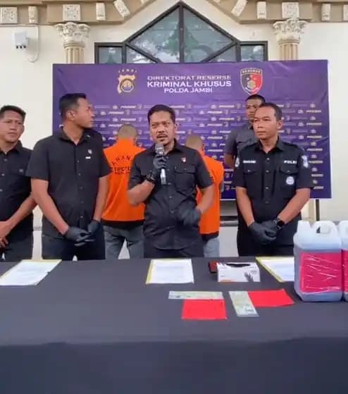 Personel Ditreskrimsus Polda Jambi