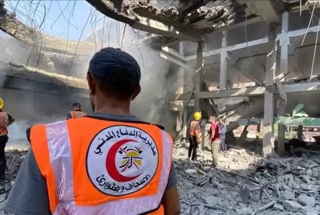 Pertahanan sipil Gaza