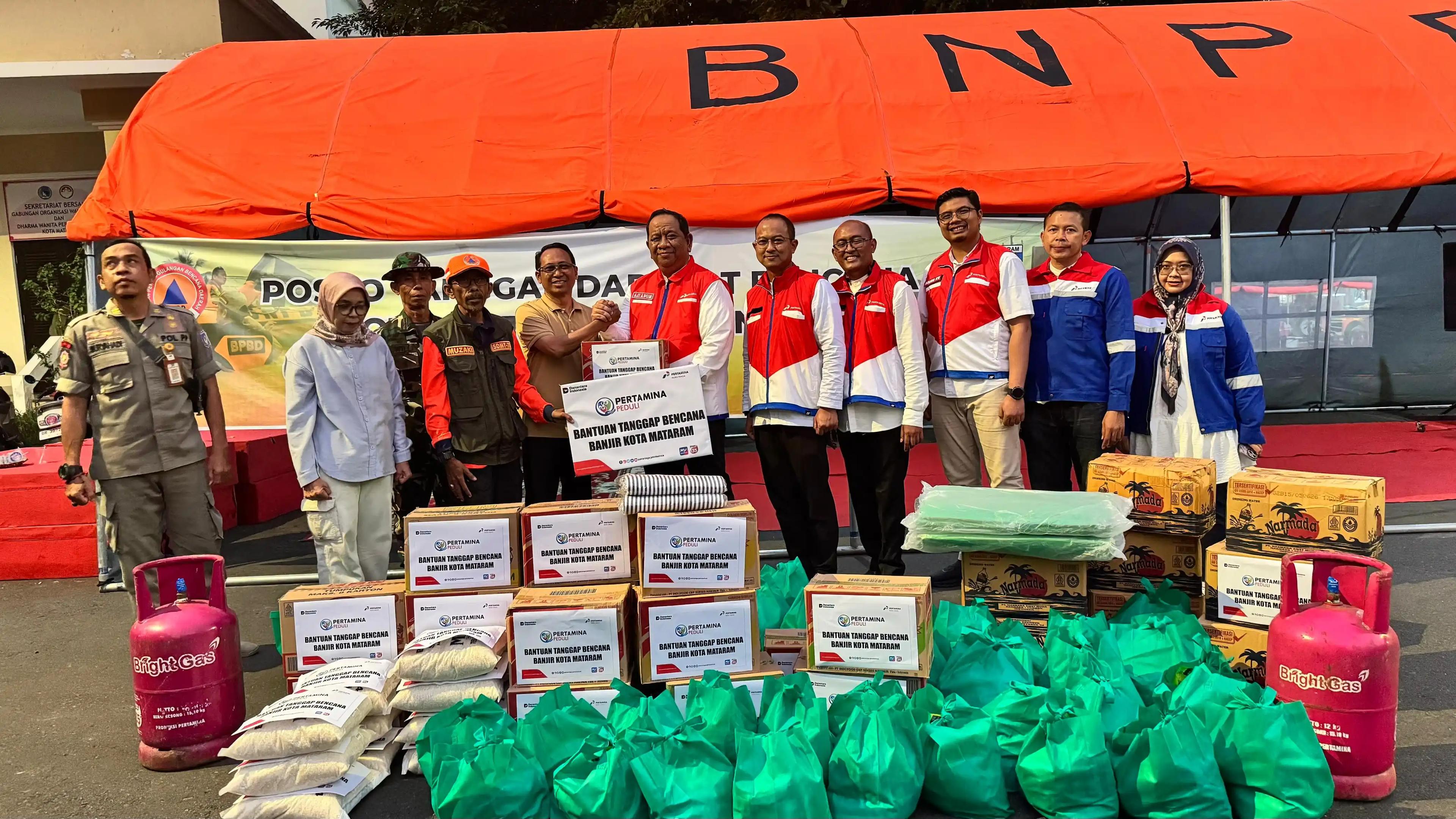 Pertamina-Banjir Lombok