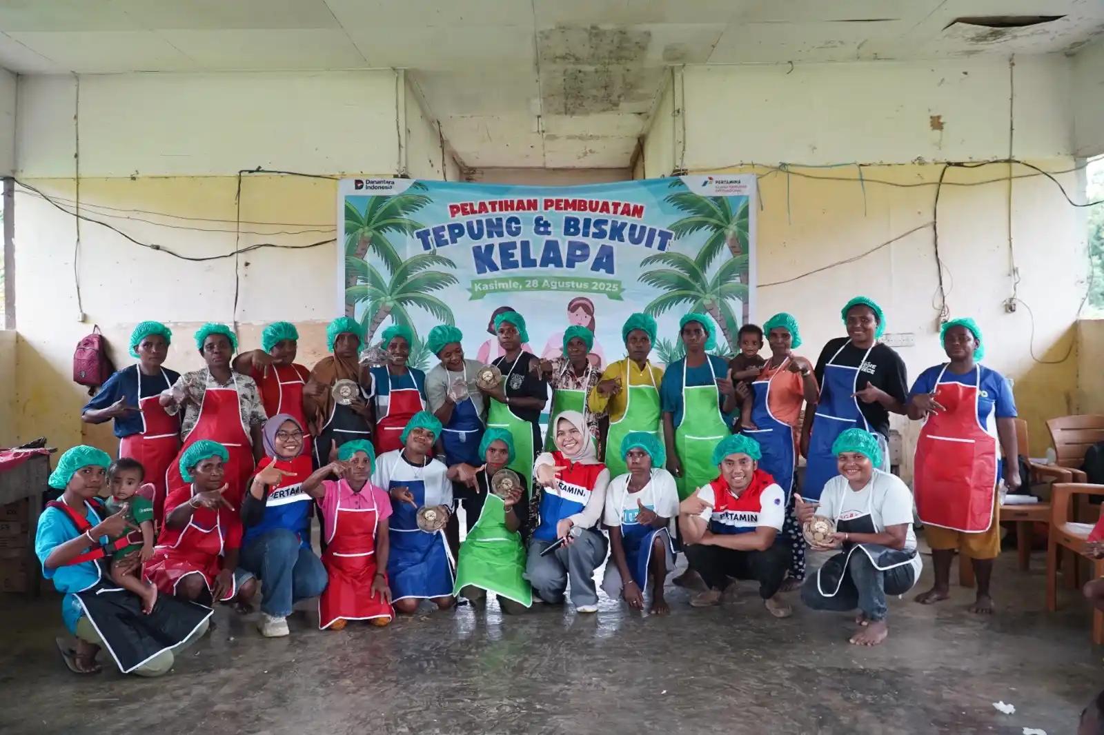 Pertamina Bantu Perempuan Adat Kasimle