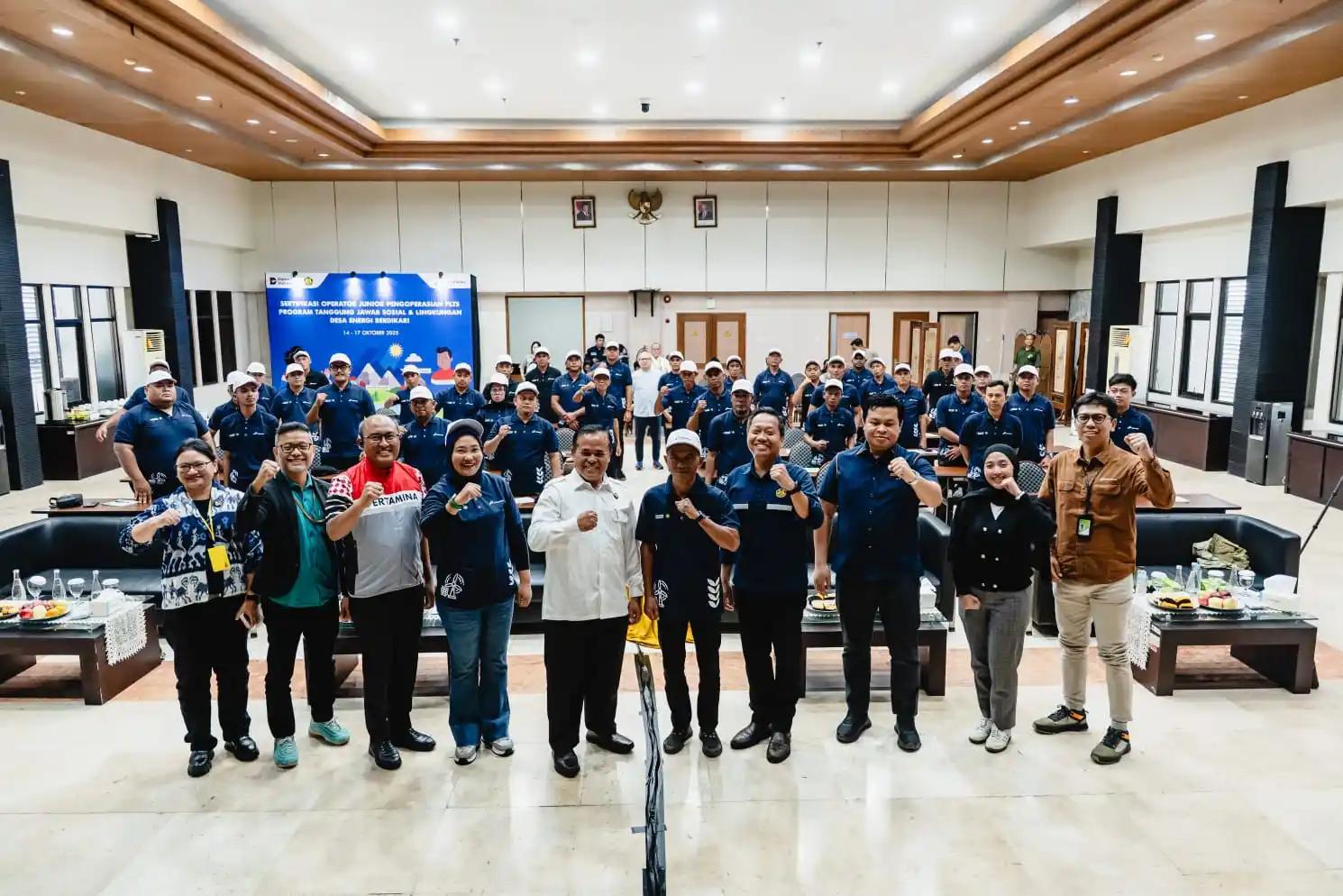 Pertamina Bekali Sertifikasi Operator PLTS