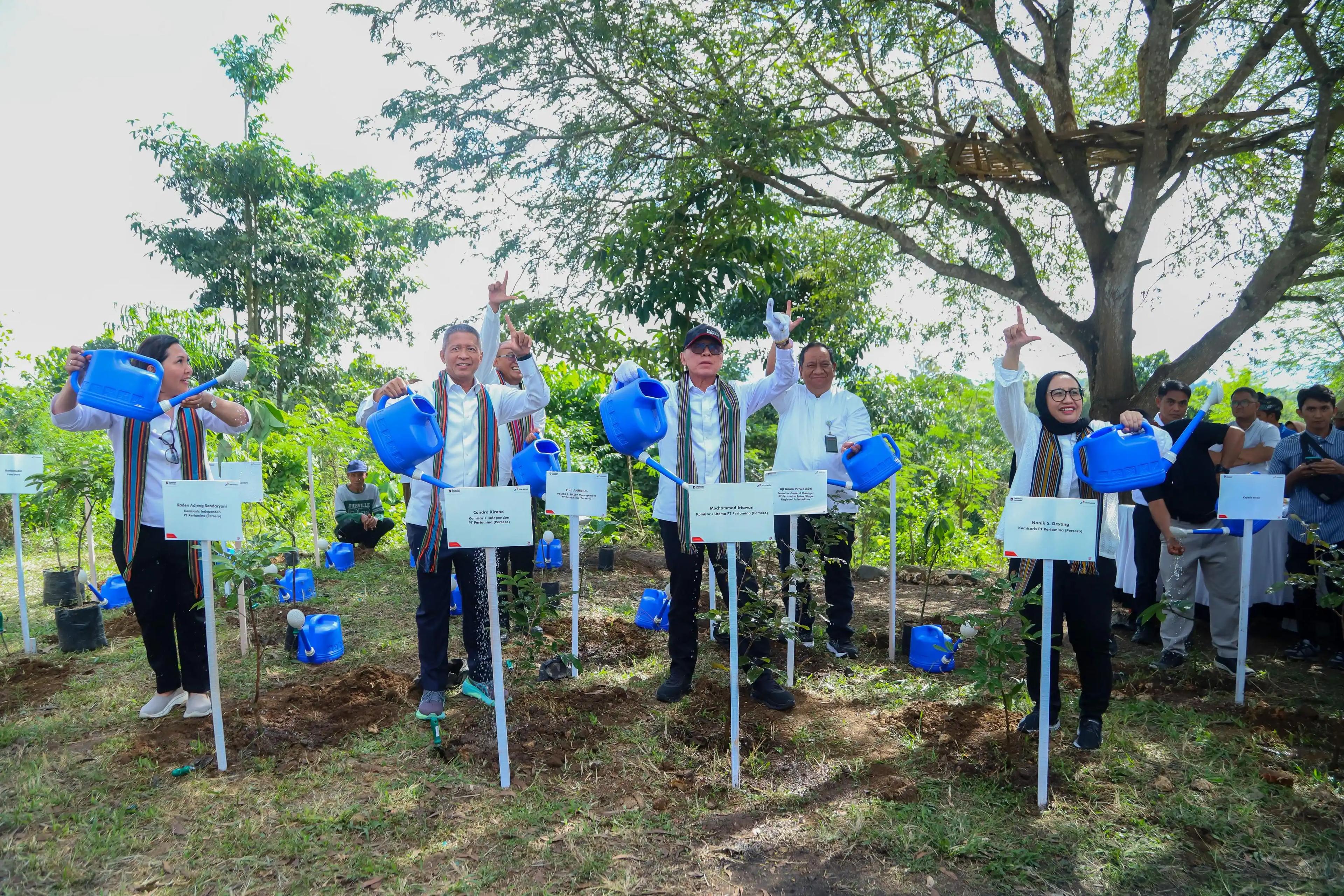 Pertamina Hijaukan Hutan Lombok