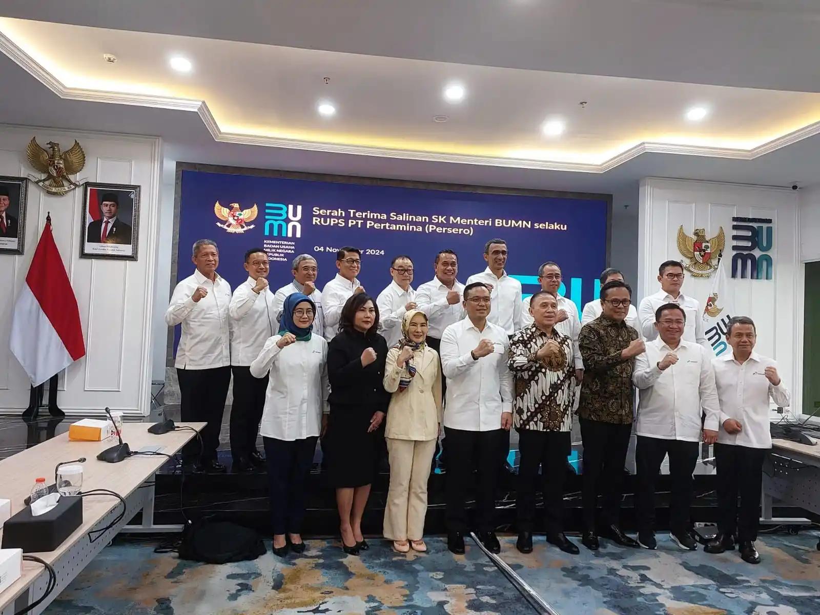 Pertmina Rombak Komisaris dan Direksi