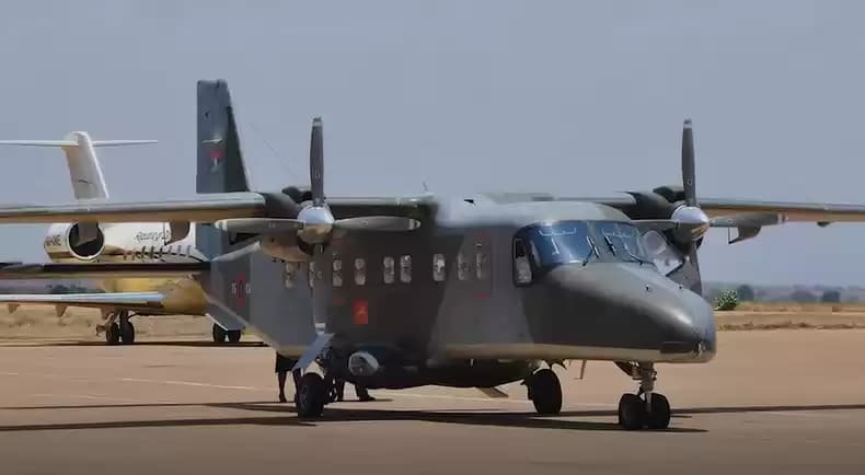 Pesawat Angkatan Pertahanan Malawi (Foto: Dok MI)