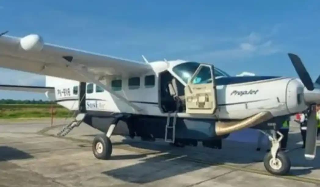 Pesawat Smart Air ditembaki sekelompok orang tak dikenal di Bandara Korowai