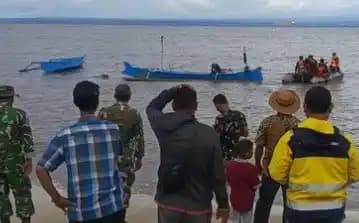 Petugas gabungan cari korban hanyut