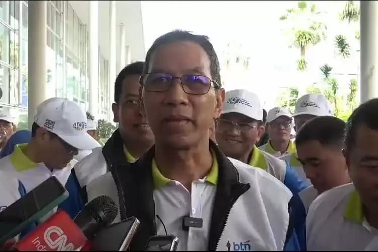 Pj Gubernur DKI Jakarta, Heru Budi Hartono, menaggapi soal Jakarta tidak lagi Ibu Kota Negara.