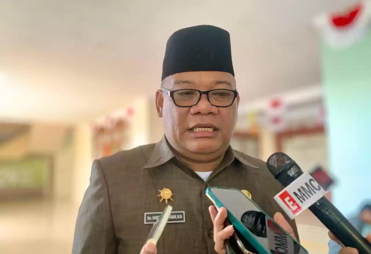 Pj Gubernur Maluku Utara, Samsuddin A. Kadir (Foto: MI/RD)