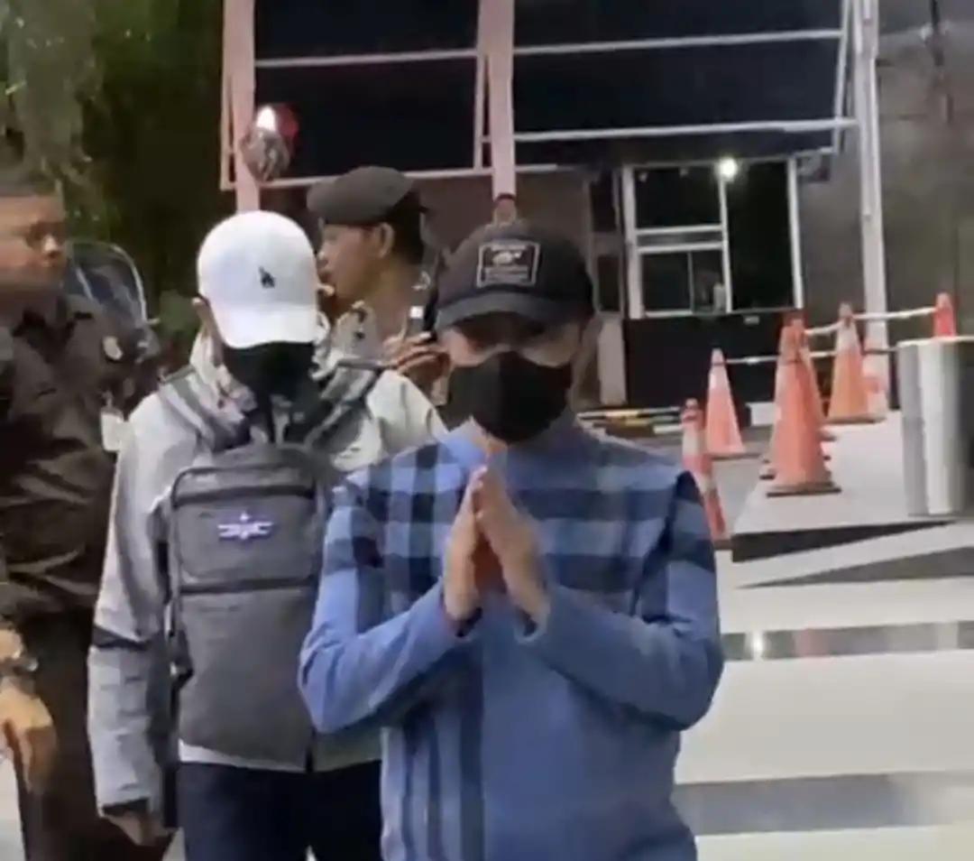 Pj Walkot Pekanbaru Risnandar dan Sekda Indra Pomi di KPK