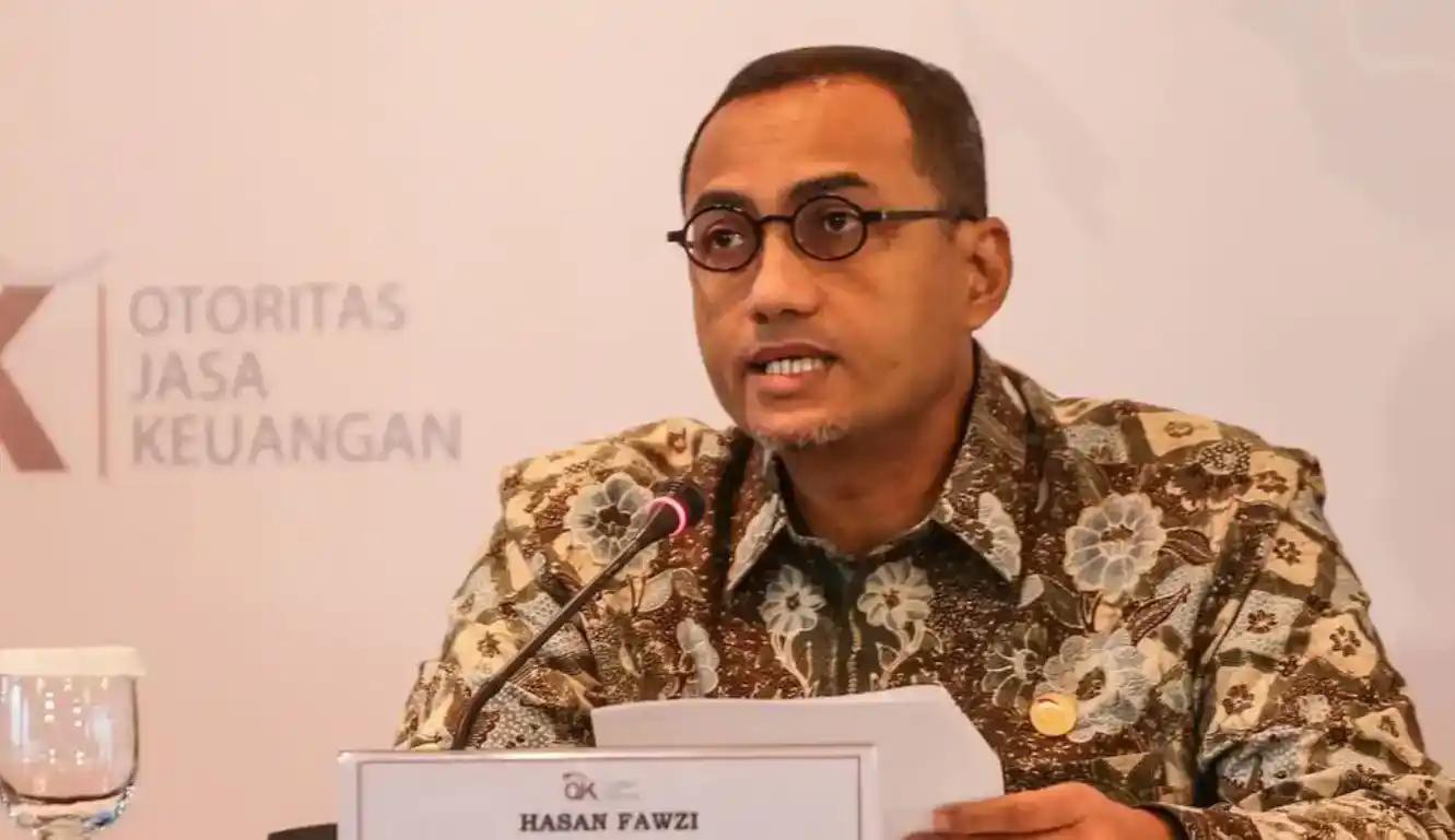 Pjs Kepala Eksekutif Pengawas Pasar Modal, Keuangan Derivatif, dan Bursa Karbon OJK)Hasan Fawzi