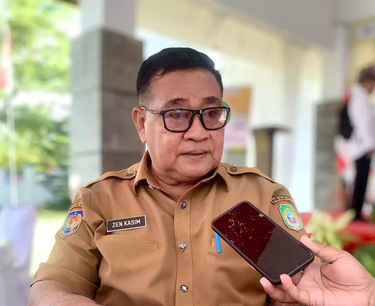 Plt Kepala Dinas Sosial Provinsi Maluku Utara Zen Kasim (Foto: MI/RD)