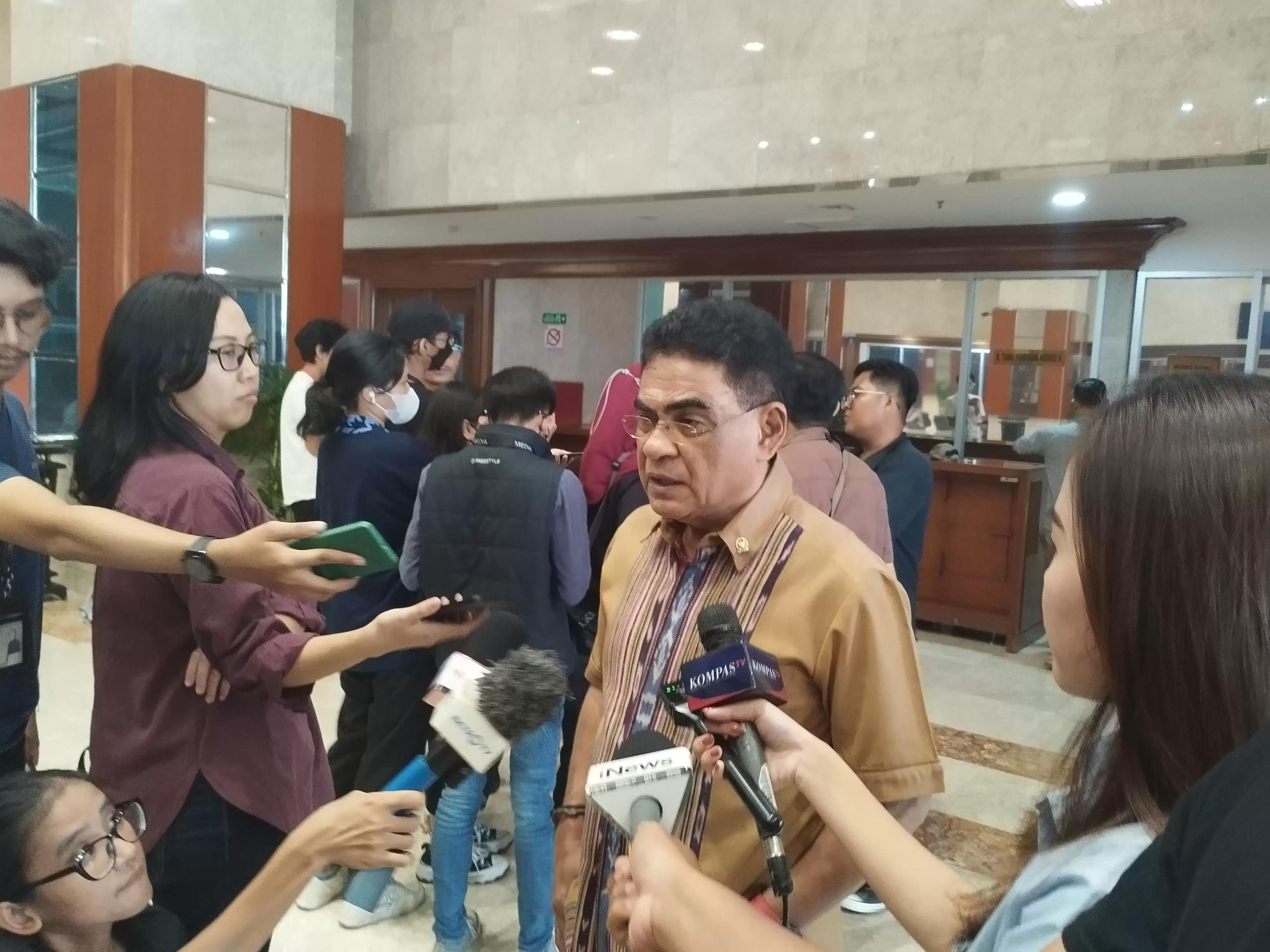Politikus Senior PDI Perjuangan, Andreas Pereira (Foto: MI/Dhanis)