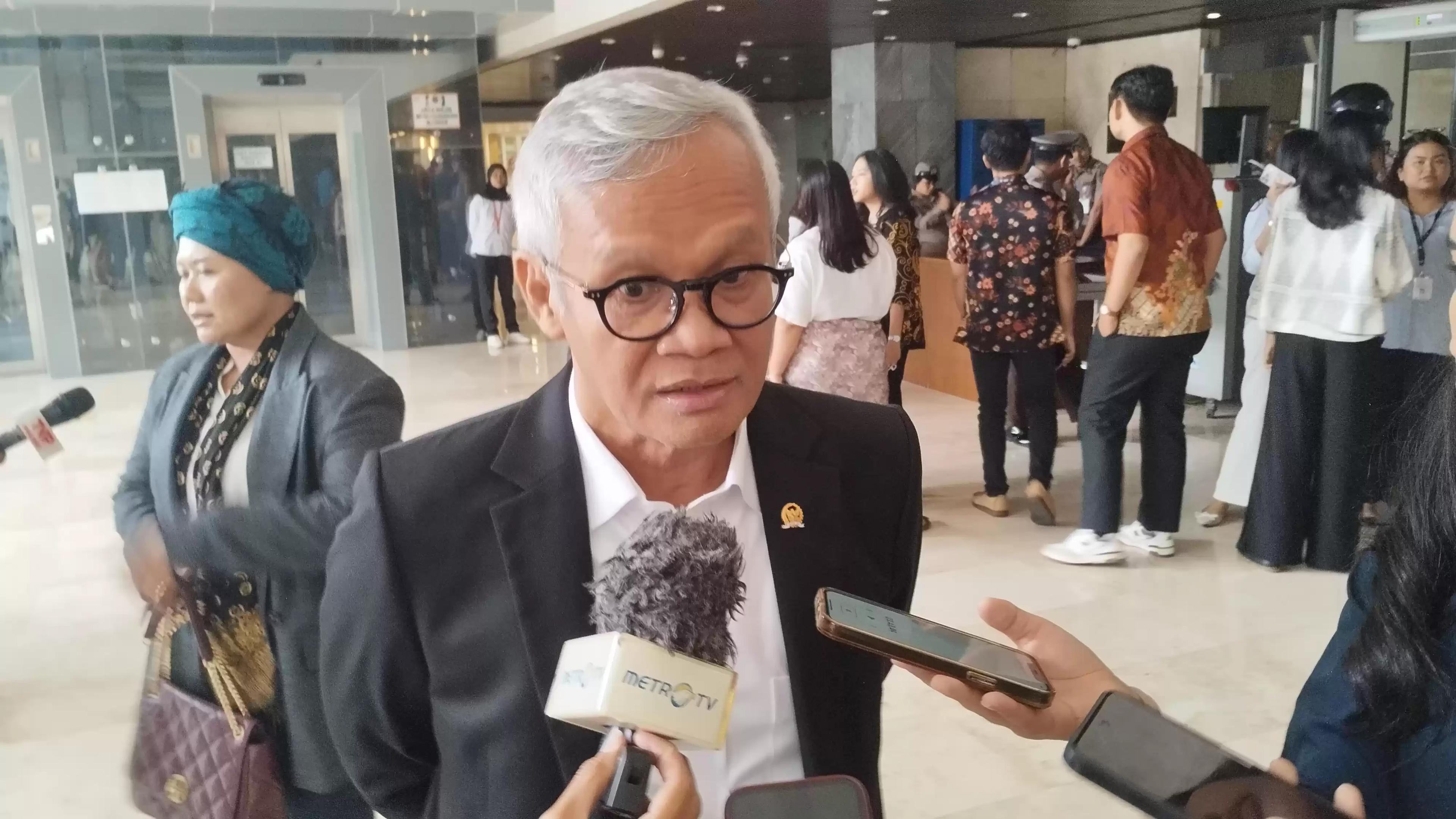 Politikus senior PDI Perjuangan, Aria Bima (Foto: MI/Dhanis)