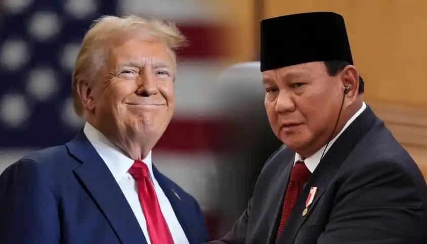 Prabowo dan Donald Trump