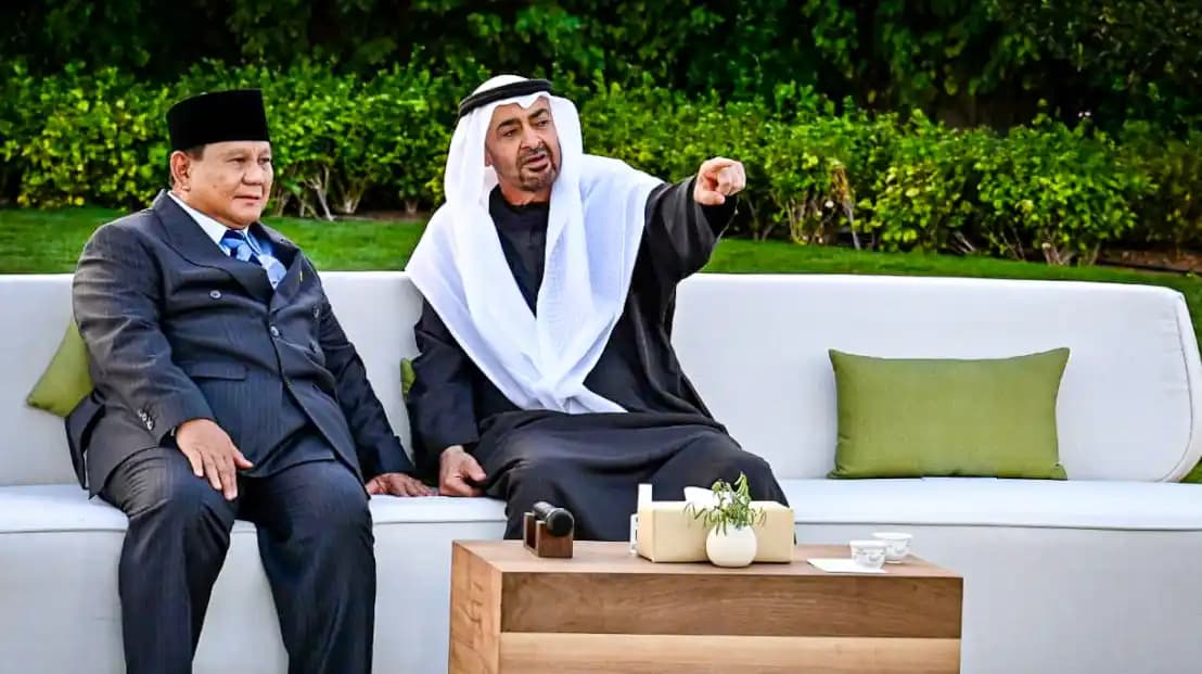 Prabowo dan Presiden MBZ