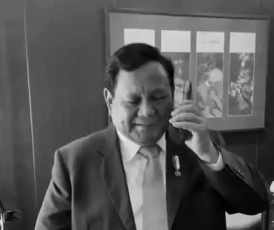 Prabowo ditelepon Donald Trump