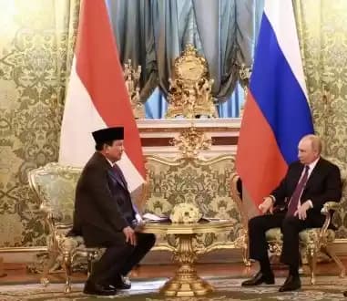 Prabowo Ketemu Putin