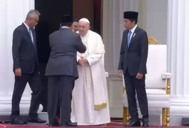 Prabowo-paus
