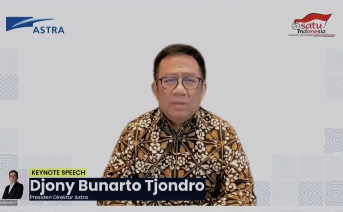 Presiden Direktur Astra Djony Bunarto Tjondro