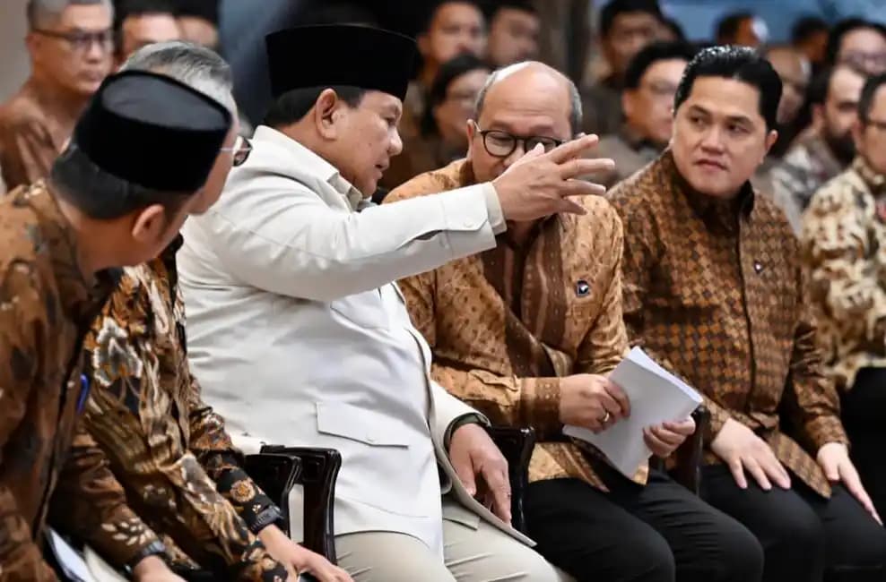 Presiden Prabowo di Danantara