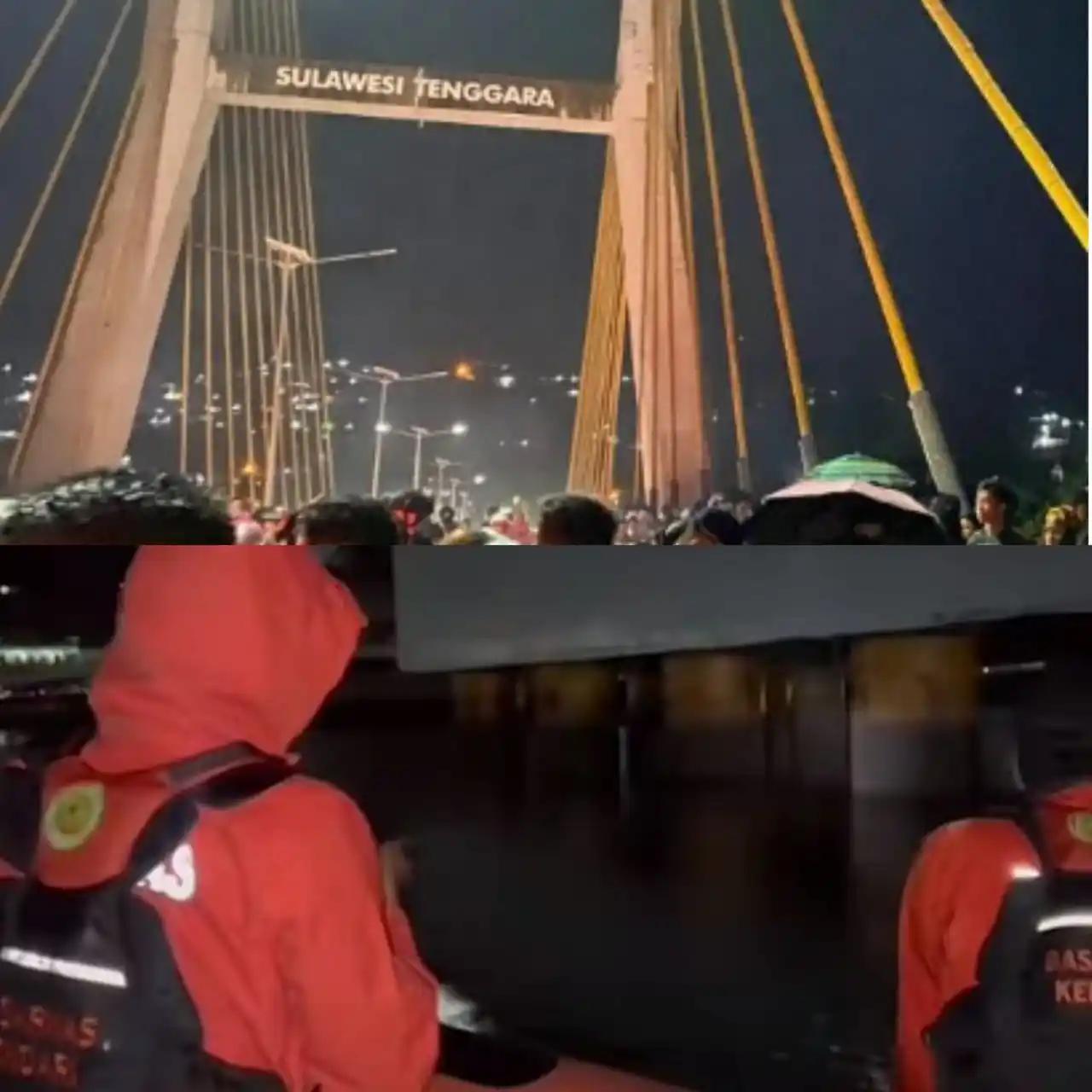 Pria Terjun dari Jembatan Teluk Kendari, Tim SAR Dikerahkan