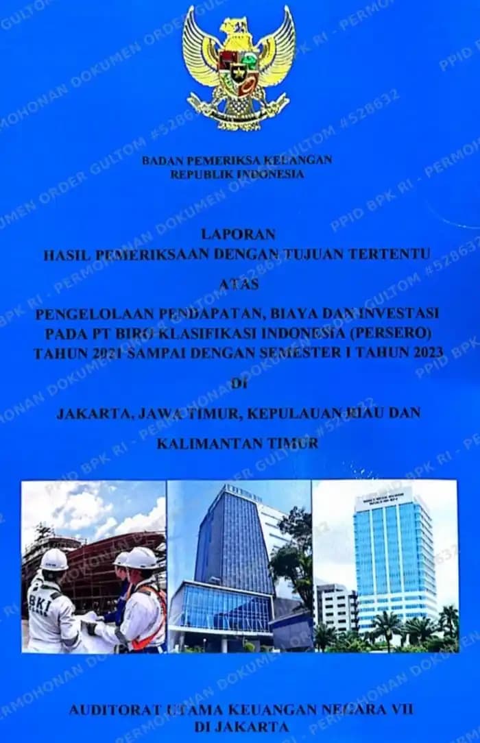 PT Biro Klasifikasi Indonesia (Persero).