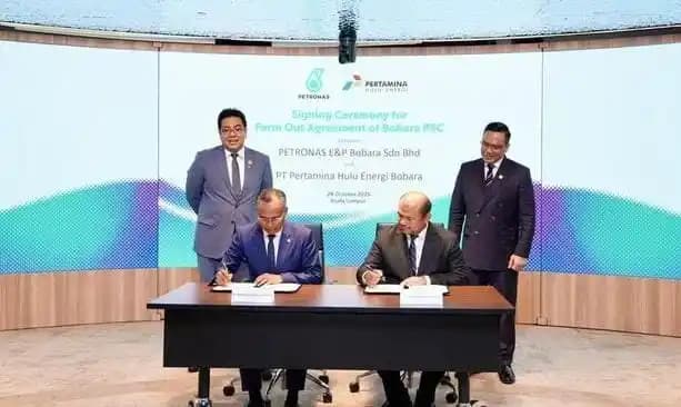 PT Pertamina Hulu Energi (PHE) Mengakuisisi 24,5 Persen Saham Petronas di Blok Bobara
