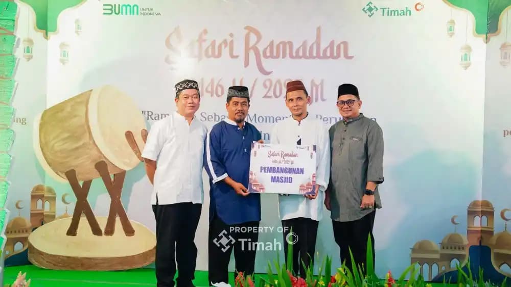 PT Timah-Bantuan Masjid