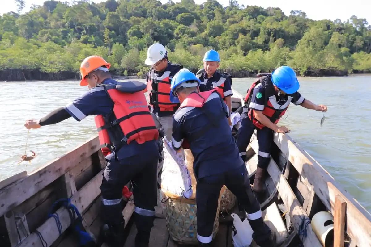 PT Timah-Restoking Kepiting