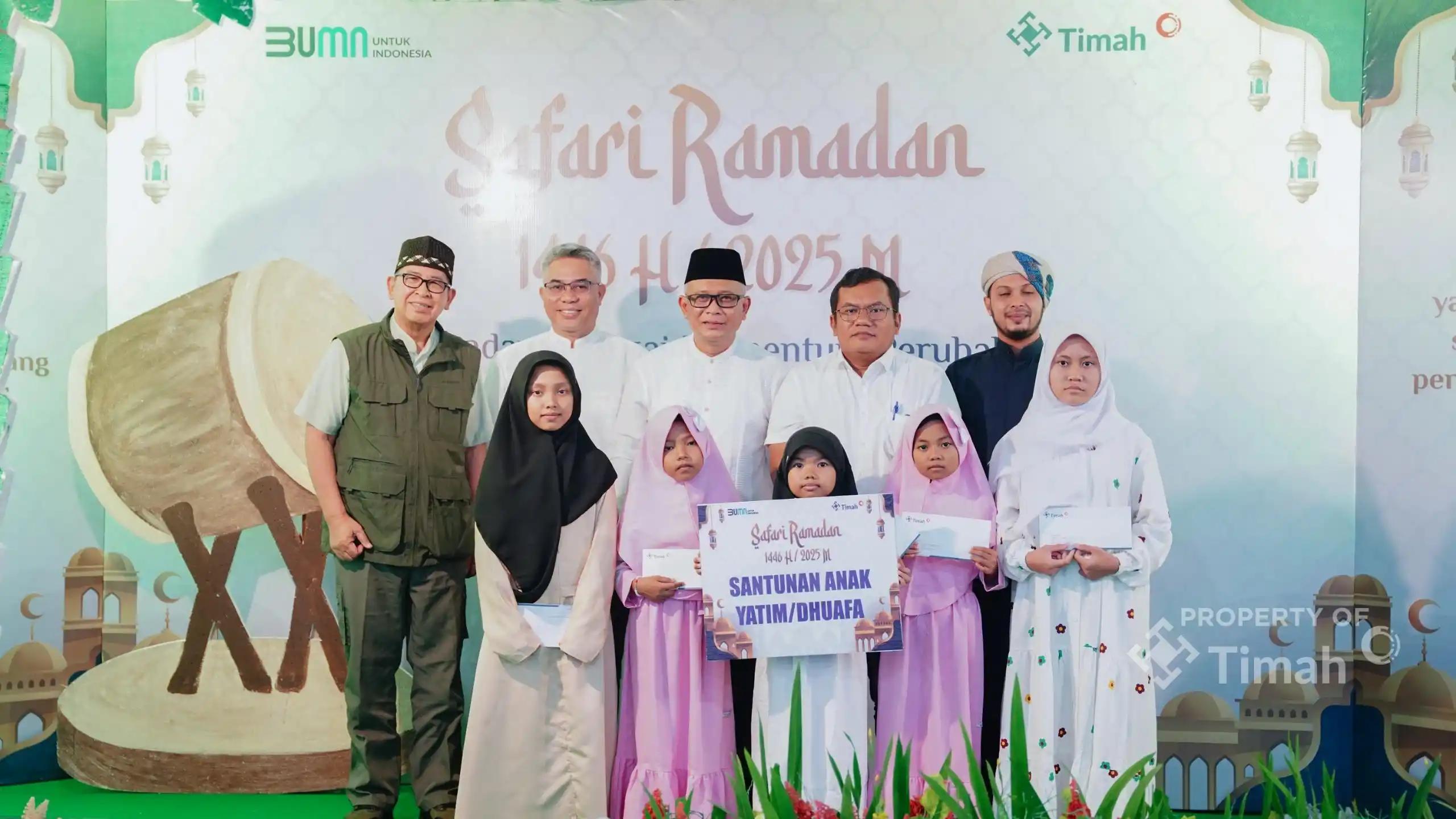 PT Timah Santuni Anak Yatim