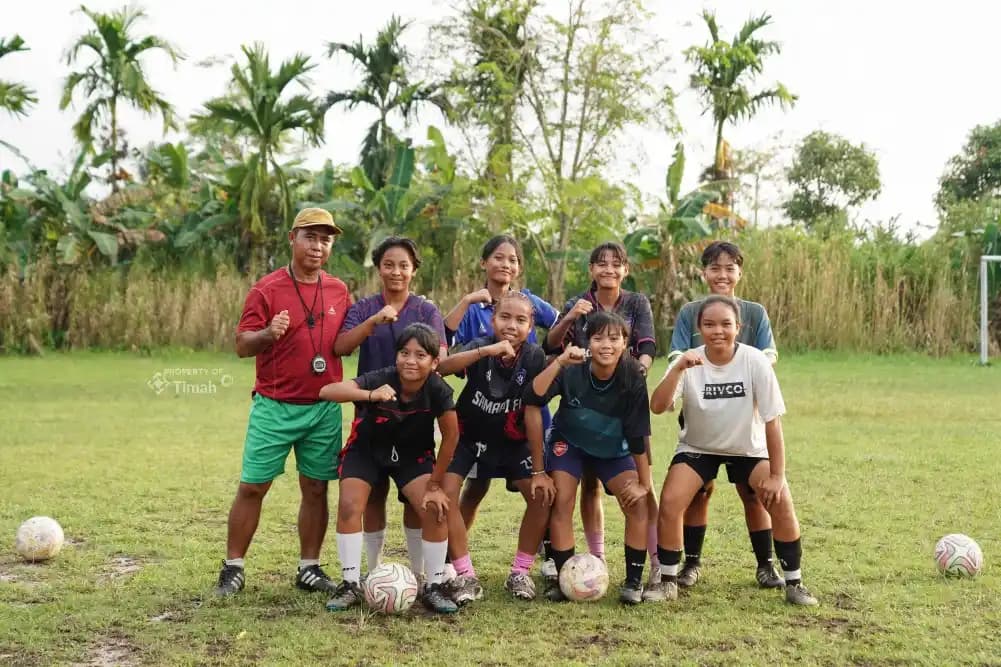 PT Timah-Sepak Bola Desa Rias