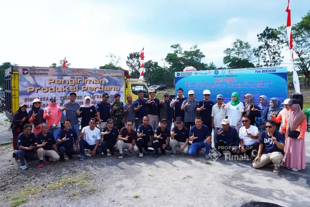 PT Timahg Gelar Gotong Royong
