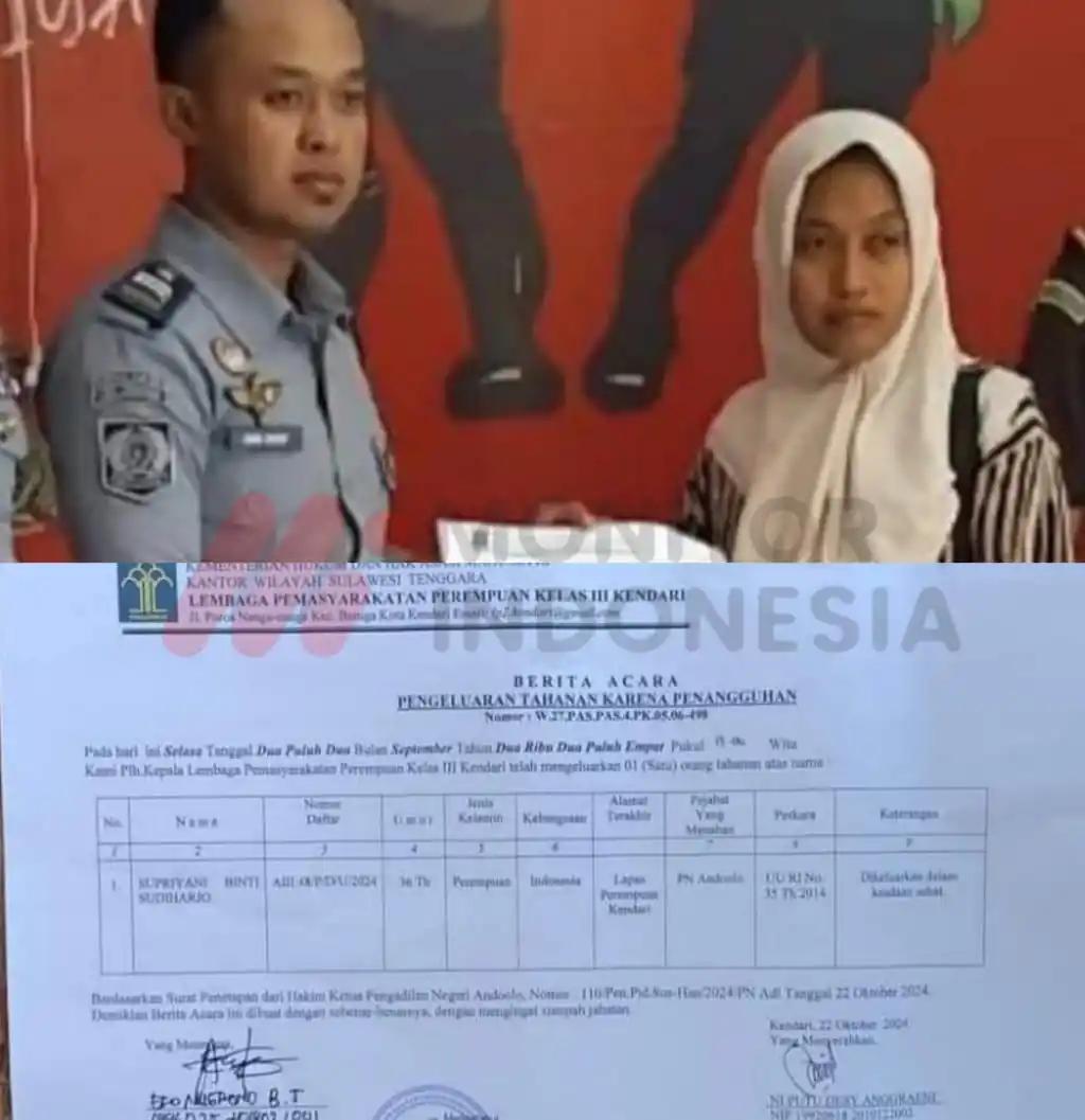 Punya Anak Balita, Penahanan Guru Honorer SDN 4 Baito Konawe Selatan  Supriyani Ditangguhkan