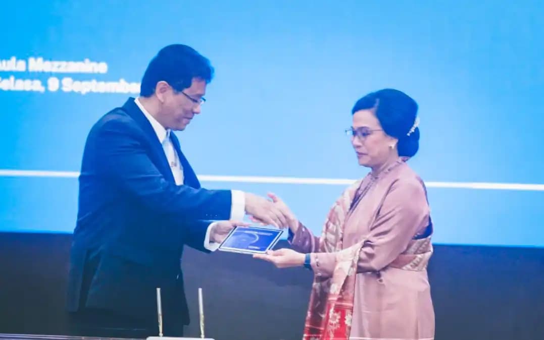 Purbaya dan Sri Mulyani