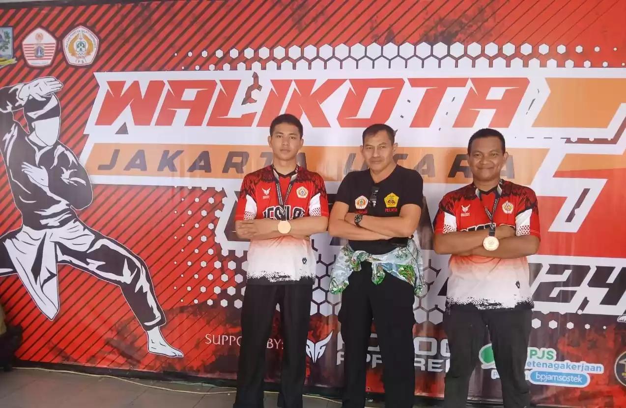 Putra Daerah Muna Barat Sultra Raih Juara III Kejuaraan Pencak Silat Piala Wali Kota Jakarta Utara