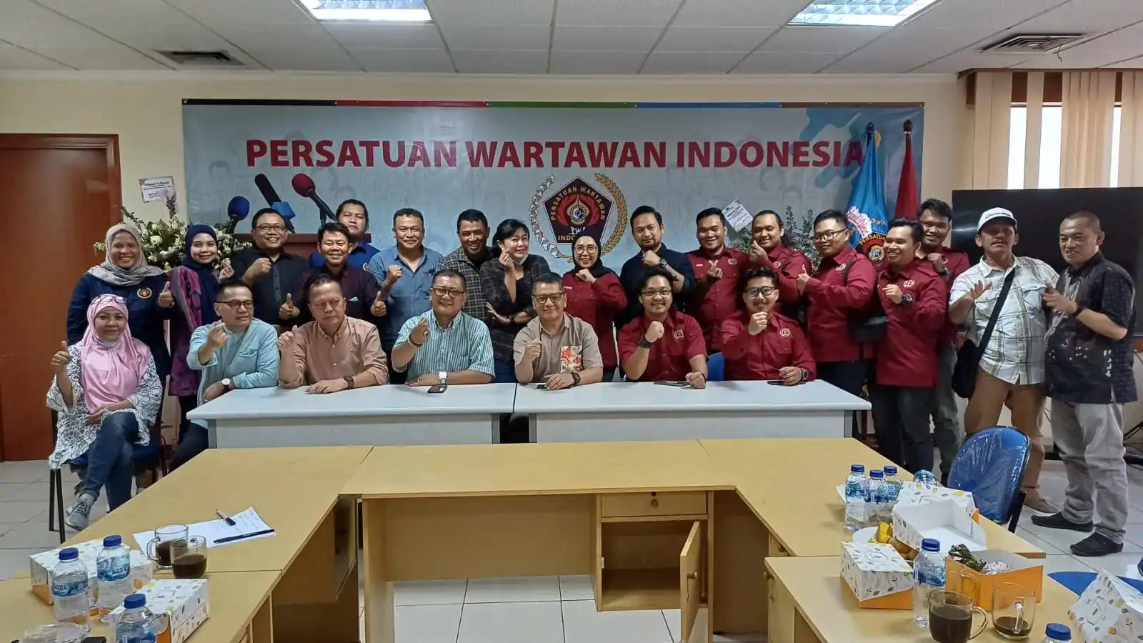 PWI Bangka Selatan Kunjungi PWI Jaya