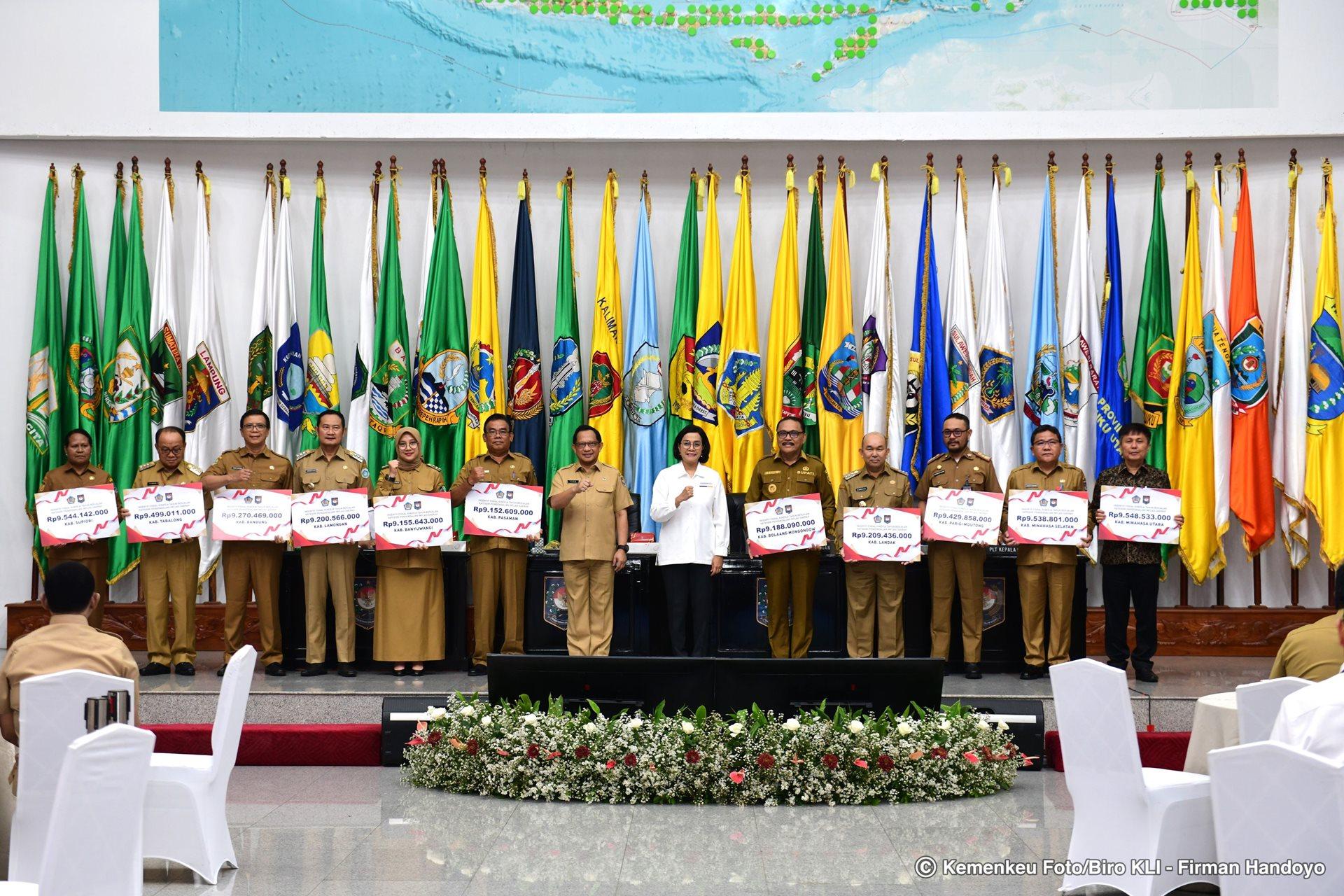 Kemenkeu Berikan Hadiah Rp340 M